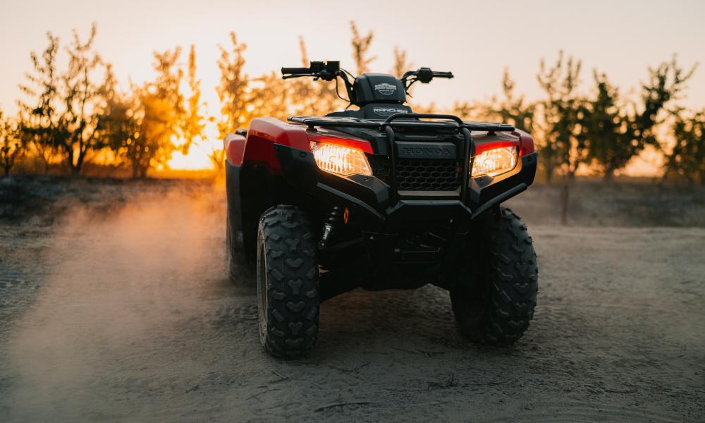 ATV at Sunset
