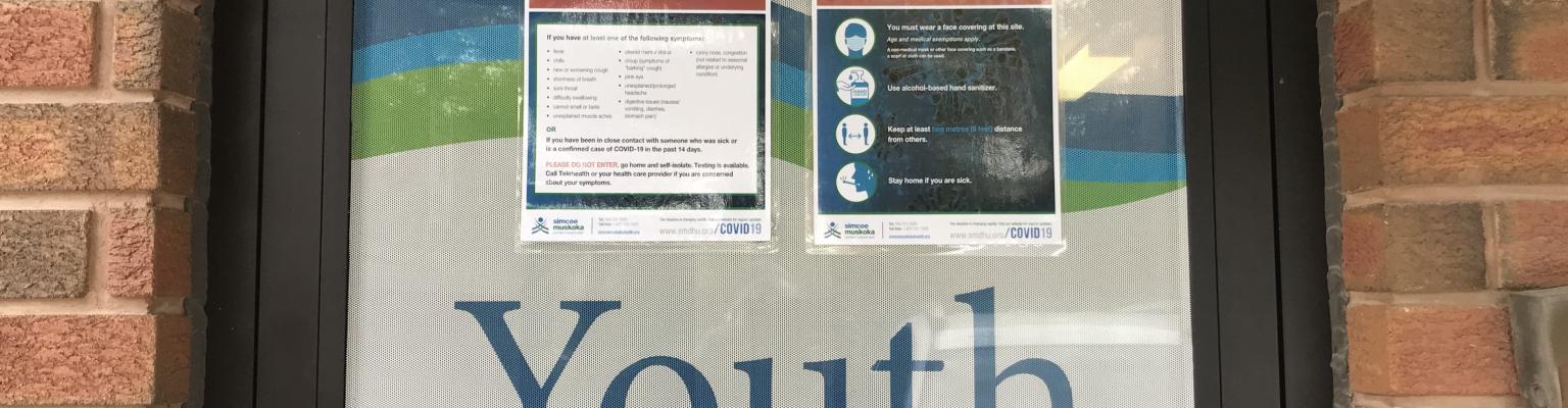 Clearview Youth Centre Front Door