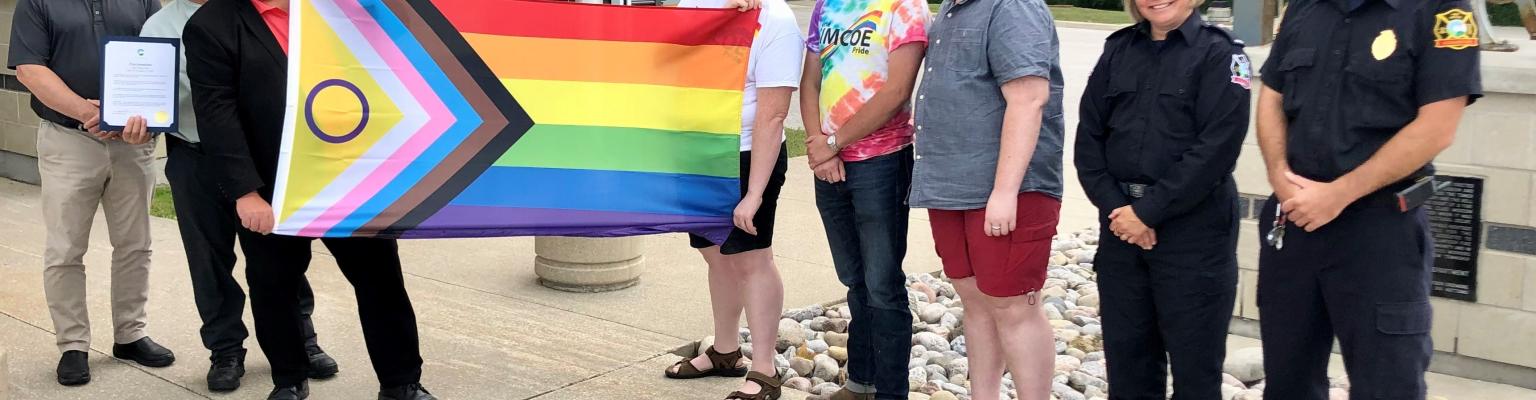 Pride Flag Raising 2022