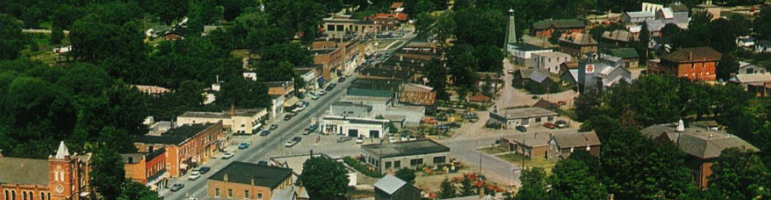 Historical Stayner Aerial Shot
