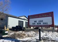 New Lowell Fire Station in Winter